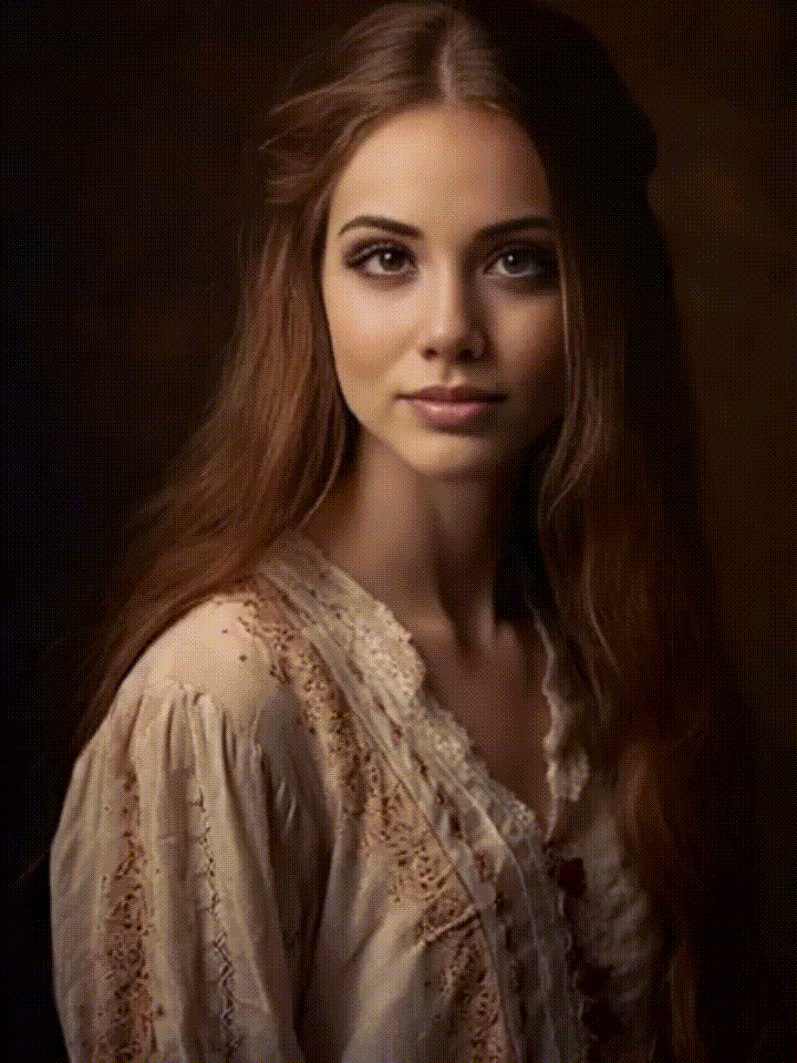 Animated Portrait of Madeleine